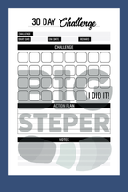 30-Day Challenge Digital Planner | Pdf