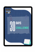 30-Day Challenge Digital Planner | Pdf